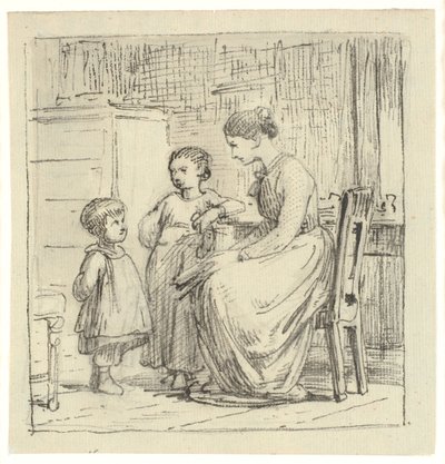 Drengen høres af Wilhelm Marstrand