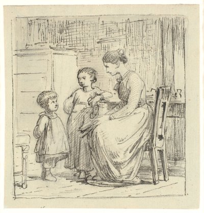 Drengen høres af Wilhelm Marstrand