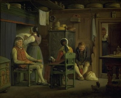 En friers moder taler sin søns sag af Wilhelm Marstrand