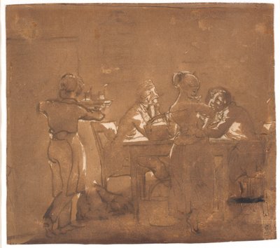 En værtshusscene af Wilhelm Marstrand