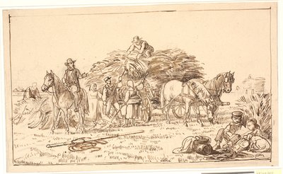 Efterårsscene af Wilhelm Marstrand