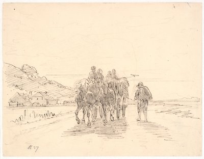 Kornet køres hjem af Wilhelm Marstrand