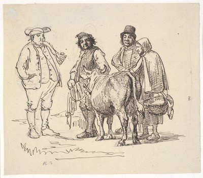 Lysthavere til koen af Wilhelm Marstrand