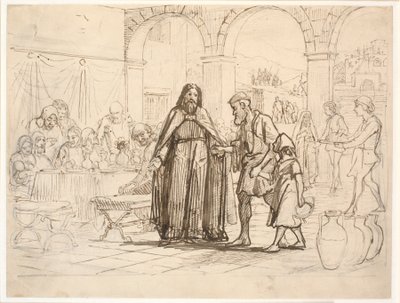 Parablen Den store nadver af Wilhelm Marstrand