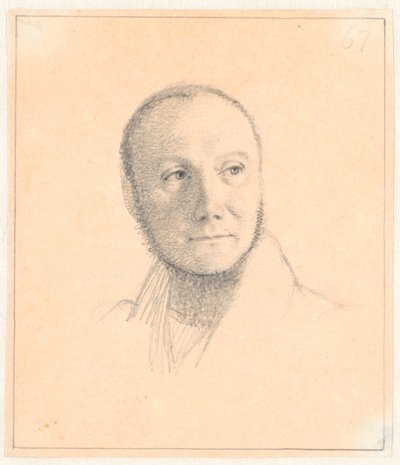 Portræt af Christian Waagepetersen, vinhandler, etatsråd, hofagent af Wilhelm Marstrand