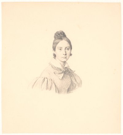 Portræt af Sophie Frederikke Raffenberg af Wilhelm Marstrand