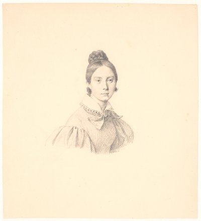 Portræt af Sophie Frederikke Raffenberg af Wilhelm Marstrand