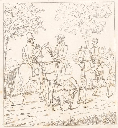 Ryttere af Wilhelm Marstrand