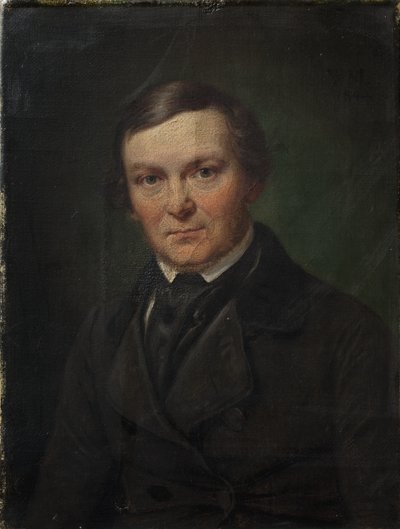 Arkitekten Gottlieb Bindesbøll af Wilhelm Marstrand