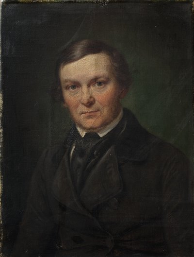 Arkitekten Gottlieb Bindesbøll af Wilhelm Marstrand