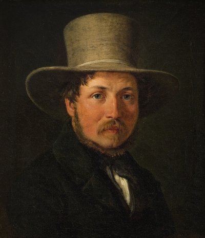 The Painter Christen Købke af Wilhelm Marstrand