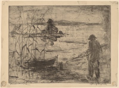 Fiskeri på Havel-floden af Wilhelm Oesterle