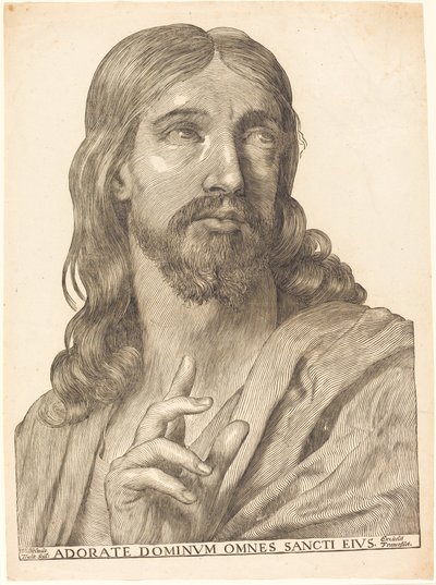 Kristus i halvlængde af Wilhelm Traut