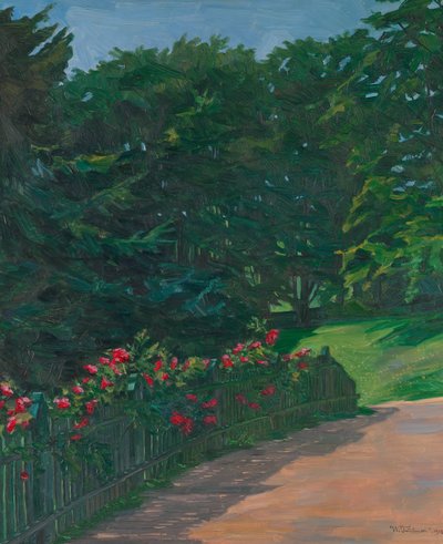 Landskab, 1910. af Wilhelm Trübner