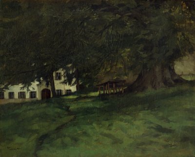 Lindetræ på Herrenchiemsee af Wilhelm Trübner