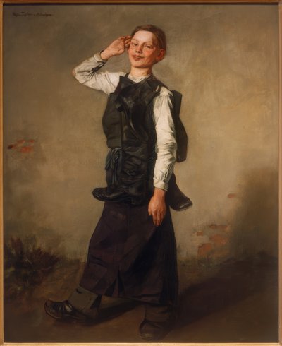 Skomager dreng af Wilhelm Trübner