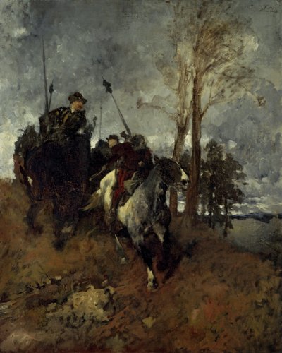 bush ridder af Wilhelm Von Diez