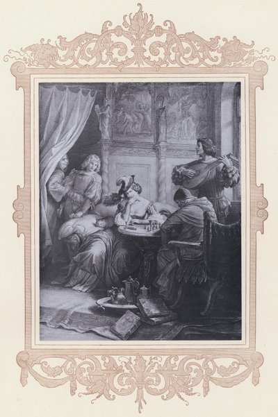 Adelheid, Gotz Von Berlichingen (litho) af Wilhelm von (after) Kaulbach