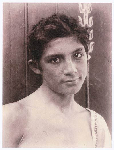 Portræt af en dreng (foto) af Wilhelm von Gloeden