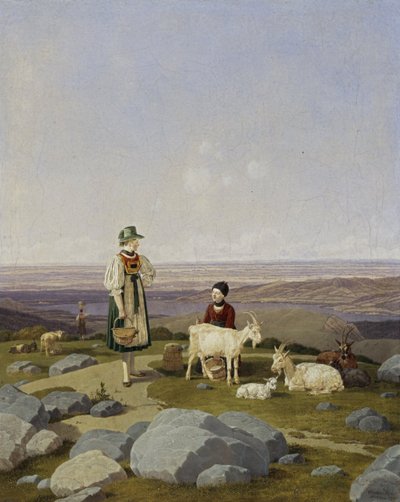 På Gaisalm af Wilhelm von Kobell