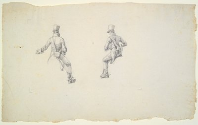 Studie af en østrigsk husar af Wilhelm von Kobell