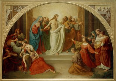 W. v. Schadow, De kloge og tåbelige jomfruer af Friedrich Wilhelm von Schadow
