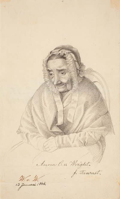 Anna Christina von Wright, kunstnerens bedstemor af Wilhelm von Wright