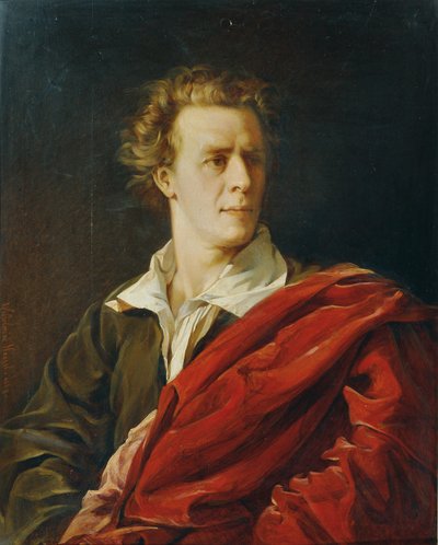 Skuespilleren Josef Lewinsky af Wilhelmine Högel