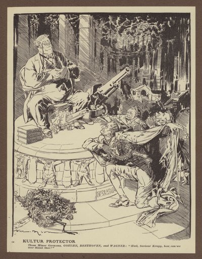 Kulturbeskytter (Litho) af Will Dyson