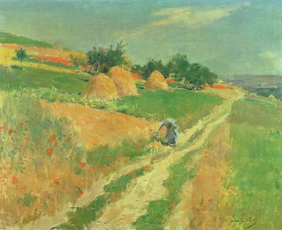 Pluk vilde blomster af Willard Leroy Metcalf