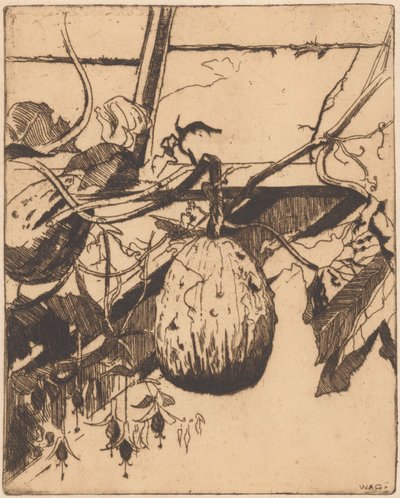 Kalabas ikke fuchsia af Willem Adrianus Grondhout