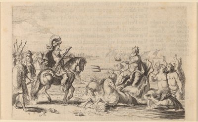 Alexander den Store og Neptun af Willem Basse