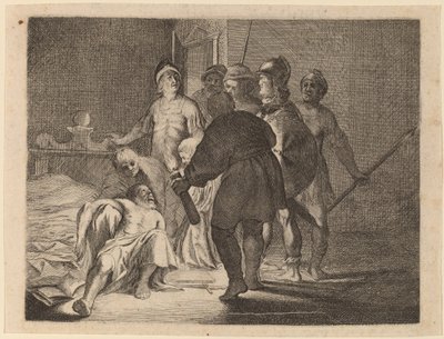 Catos død, 1634. af Willem Basse