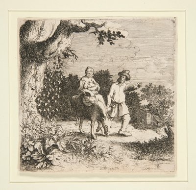 Flugten til Egypten af Willem Basse