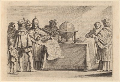 Opdelingen af kloden mellem Spanien og Portugal af Willem Basse