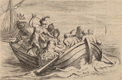 Knivstikket af Pompejus, 1634. af Willem Basse