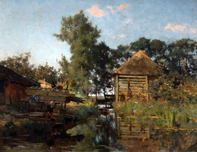 En vaskekone, 1880-1885. af Willem Bastiaan Tholen