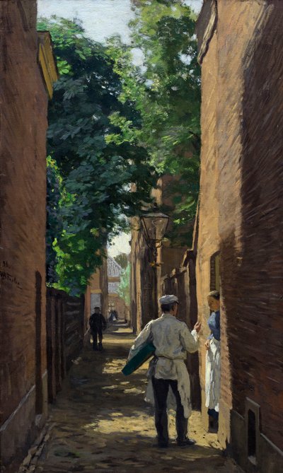 Alley, 1896. af Willem Bastiaan Tholen