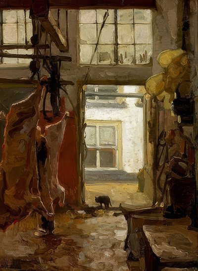Slagteri. 1889 af Willem Bastiaan Tholen