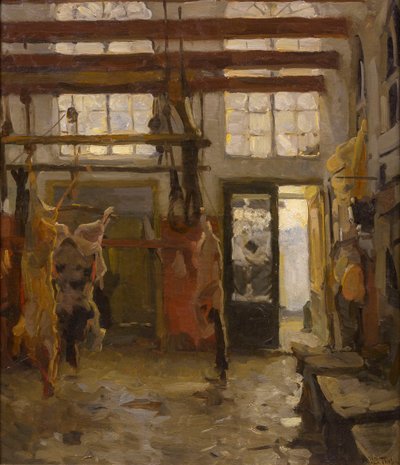 Slagteri, 1890. af Willem Bastiaan Tholen
