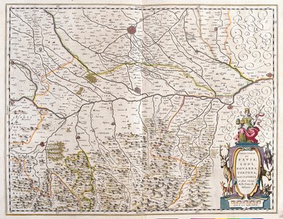 Byer i: Pavia, Lodi, Novara, Tortona, Italien 
