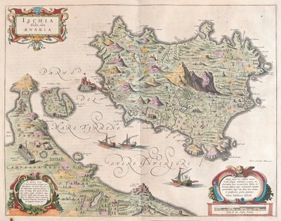 Øen Ischia, Italien, i 