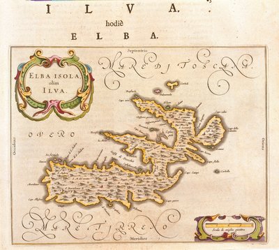 Øen Elben, Italien, i 