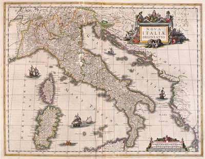 Italien og Korsika, i 