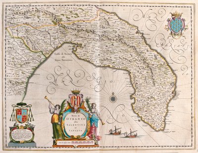 Otranto, Salento, Lecce, Puglia, Italien, i 