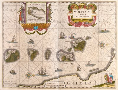 Krydderøerne og øen Bachian (Batjan), i 