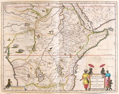 det centrale og østlige Afrika, herunder Mozambique, i 