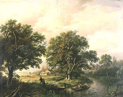 Flodscene af Willem Bodeman