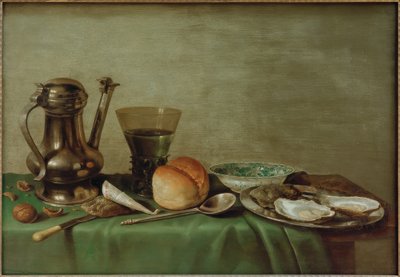 Morgenmad stilleben af Willem Claesz. Heda