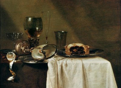 Solbærtærten, 1635 af Willem Claesz. Heda